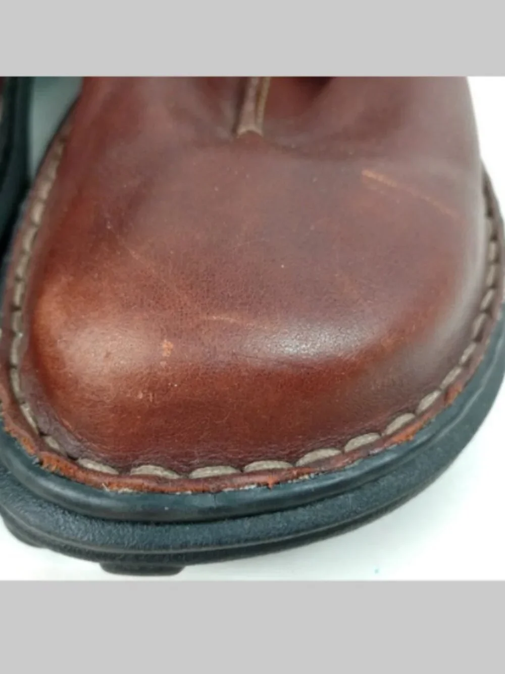 Clarks Nature II Mens 11M Brown Oxford Round Toe Lace up Leather‎ Dress Shoes
